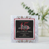 Invitation Classe Cristaux & Pierres Précieuses 15e Anniversa (Debout devant)