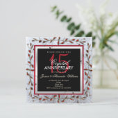 Invitation Classe Cristaux & Pierres précieuses 15e Anniversa (Debout devant)