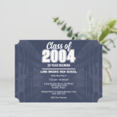 Invitation Classe de 2004 20 Année Lycée Réunion à grande éch (Debout devant)