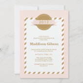 Invitation Classe de 2012 - célébration d'obtention du (Devant)