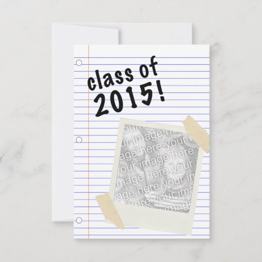 Invitation classe de 2015 (Devant)