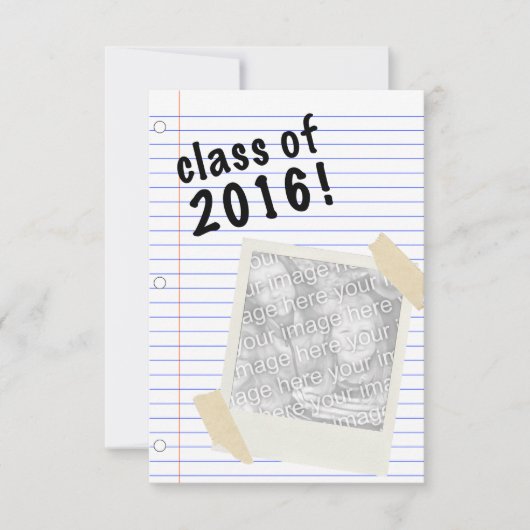 Invitation classe de 2016 (Devant)