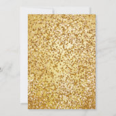 Invitation Classe de 2019 Elégant Moderne Black Gold Graduati (Dos)