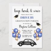 Invitation Classe de 2023 DRIVE BY PHOTO Graduation Party (Devant)