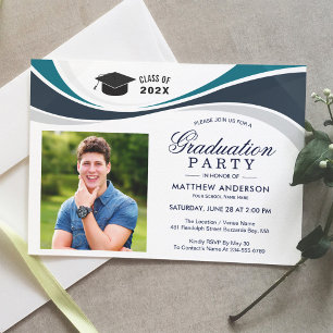 Invitation Classe de 2023 Graduate Photo Graduate Party