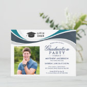 Invitation Classe de 2023 Graduate Photo Graduate Party (Debout devant)