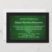 Invitation Classe de 2025 Green Tassel Photo Graduation (Dos)