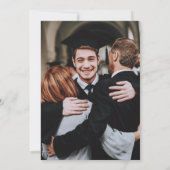 Invitation Classe de 2025 Purple Graduation Party (Dos)