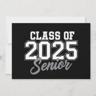Invitation Classe De 2025 Senior Retour À L'École 2025 Vintag