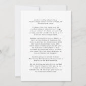 Invitation Classe De 24 Photo Blue White Graduation Open Hous (Dos)