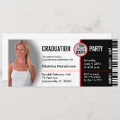 Invitation Classe de Billet TKT314 2011 (Devant / Derrière)