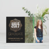 Invitation Classe de Boho Mandala 2017 | Diplôme photo (Debout devant)