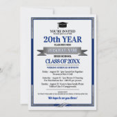 Invitation Classe de couleurs de l'école de style classique R (Devant)