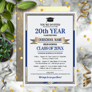 Invitation Classe de couleurs de l'école de style classique R