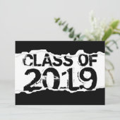 Invitation Classe de déchirure de page 2019 (Debout devant)