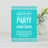 INVITATION CLASSE DE FILLE DE 2013 PHOTO, PARTIES SCINTILLANT (Debout devant)