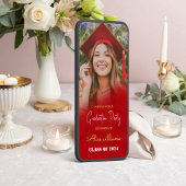 Invitation Classe De Graduation Red Boho De 2024