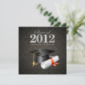 Invitation Classe de l'invitation 2012 d'obtention du diplôme (Debout devant)