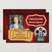 Invitation Classe de l'invitation 2013 d'obtention du diplôme (Devant / Derrière)