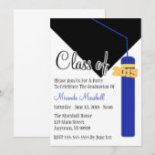 Invitation Classe de l'invitation 2015 d'obtention du diplôme (Devant / Derrière)