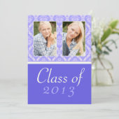 Invitation Classe de l'invitation à obtenir un diplôme de fin (Debout devant)