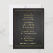 Invitation Classe de l'invitation du Parti de la graduation 2 (Dos)