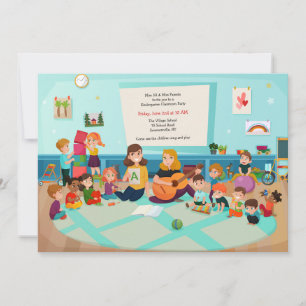 Invitation Classe de maternelle