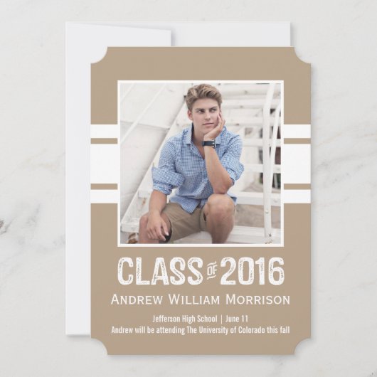 Invitation Classe de photos de la préparation sportive de l'a (Devant)