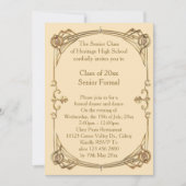 Invitation classe de prom (Devant)