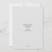 Invitation Classe de résilience de 2020 (Dos)