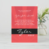 Invitation Classe de rouge Spring Collection 2012 (Debout devant)