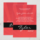 Invitation Classe de rouge Spring Collection 2012 (Devant / Derrière)