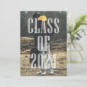 Invitation Classe de superposition de la typographie moderne  (Debout devant)