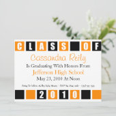 Invitation Classe D'Invitation 2010 (Boîtes Noires / Oranges) (Debout devant)