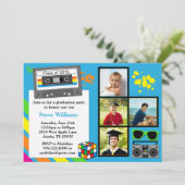 Invitation classe d'invitation de fête de remise des diplômes (Debout devant)