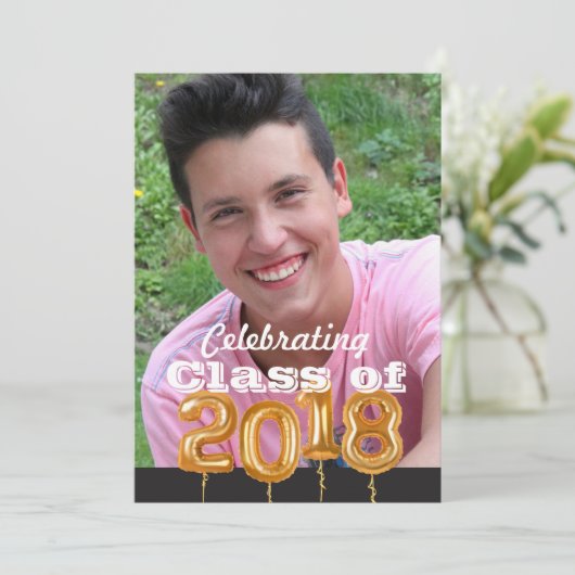 Invitation Classe d'obtention du diplôme d'invitation de (Debout devant)