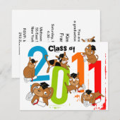 Invitation Classe d'obtention du diplôme du chiot 2011 (Devant / Derrière)