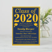 Invitation Classe d'or de la Marine de 2024 Graduation Photo (Debout devant)