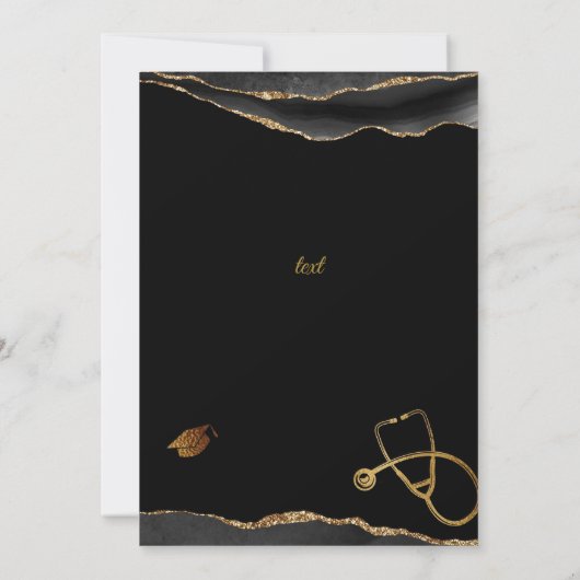 Invitation Classe du 20XX — Diplôme d'études en soins infirmi (Dos)