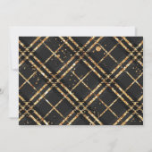 Invitation Classe élégante de 2020 Graduation Party Photo (Dos)