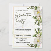 Invitation Classe et grâce : Célébration d'un diplôme (Devant)