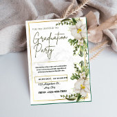 Invitation Classe et grâce : Célébration d'un diplôme