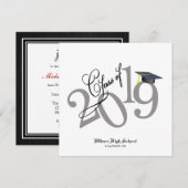 Invitation Classe funky de 2019 (Devant / Derrière)