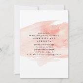 Invitation CLASSE Lettrée À LA Main DE 2017 Graduation Invita (Dos)