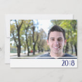 Invitation Classe moderne Nay & White d'invitations photo (Devant)