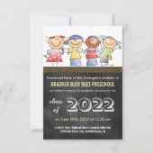 Invitation Classe pré-K préscolaire de 2022 (Devant)