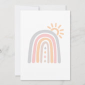 Invitation Classe Rainbow Essential Oil Drops (Dos)