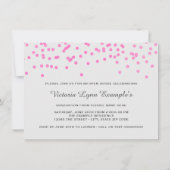 Invitation Classe rose de Annonces de Graduation 2015 (Dos)