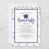 Invitation Classe simple moderne de 2025 Grad Party Invitatio (Devant)