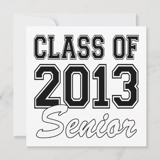 Invitation Classe supérieure 2013 (Devant)